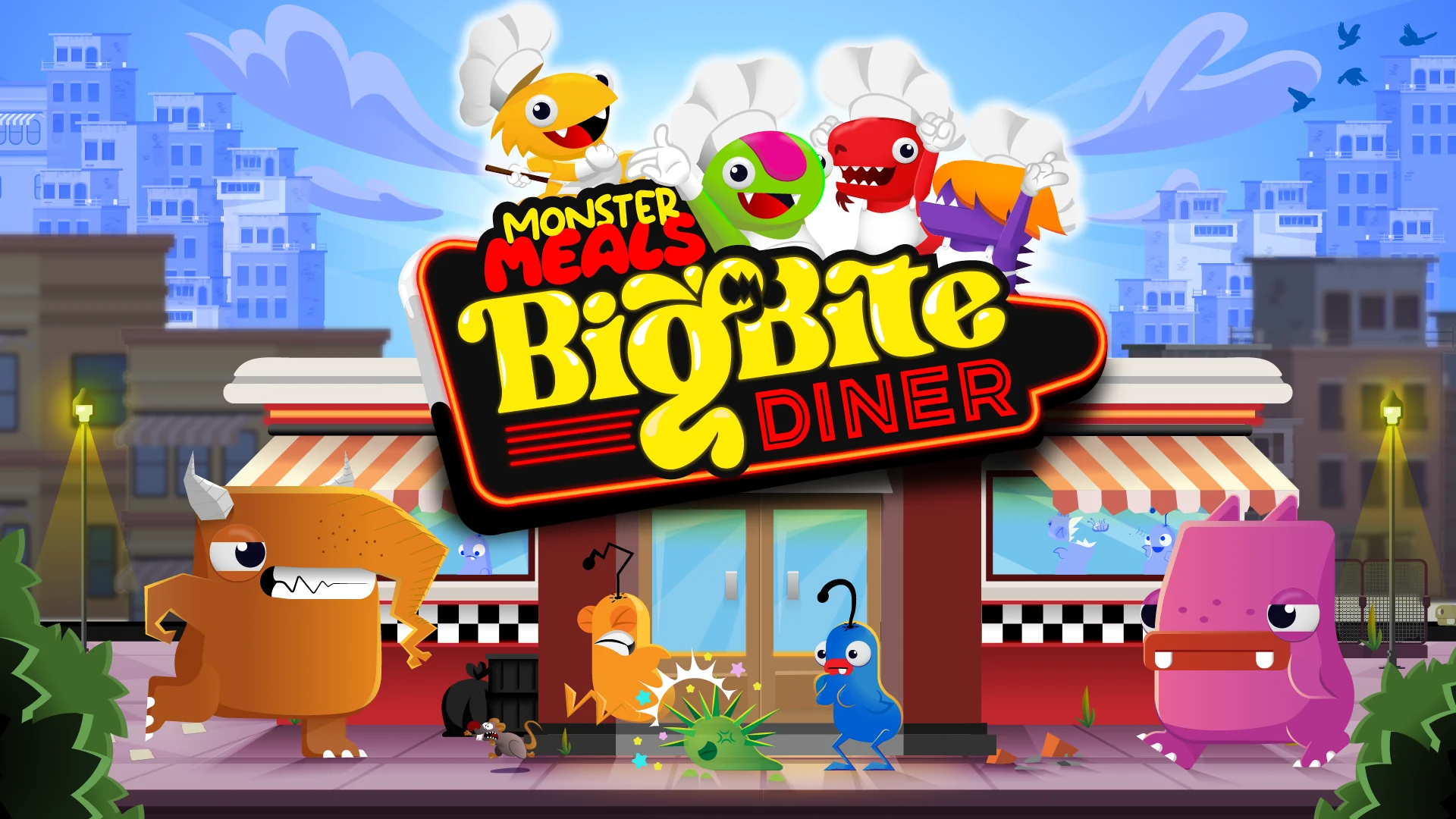 Arte oficial de Monster Meals: Big Bite Diner